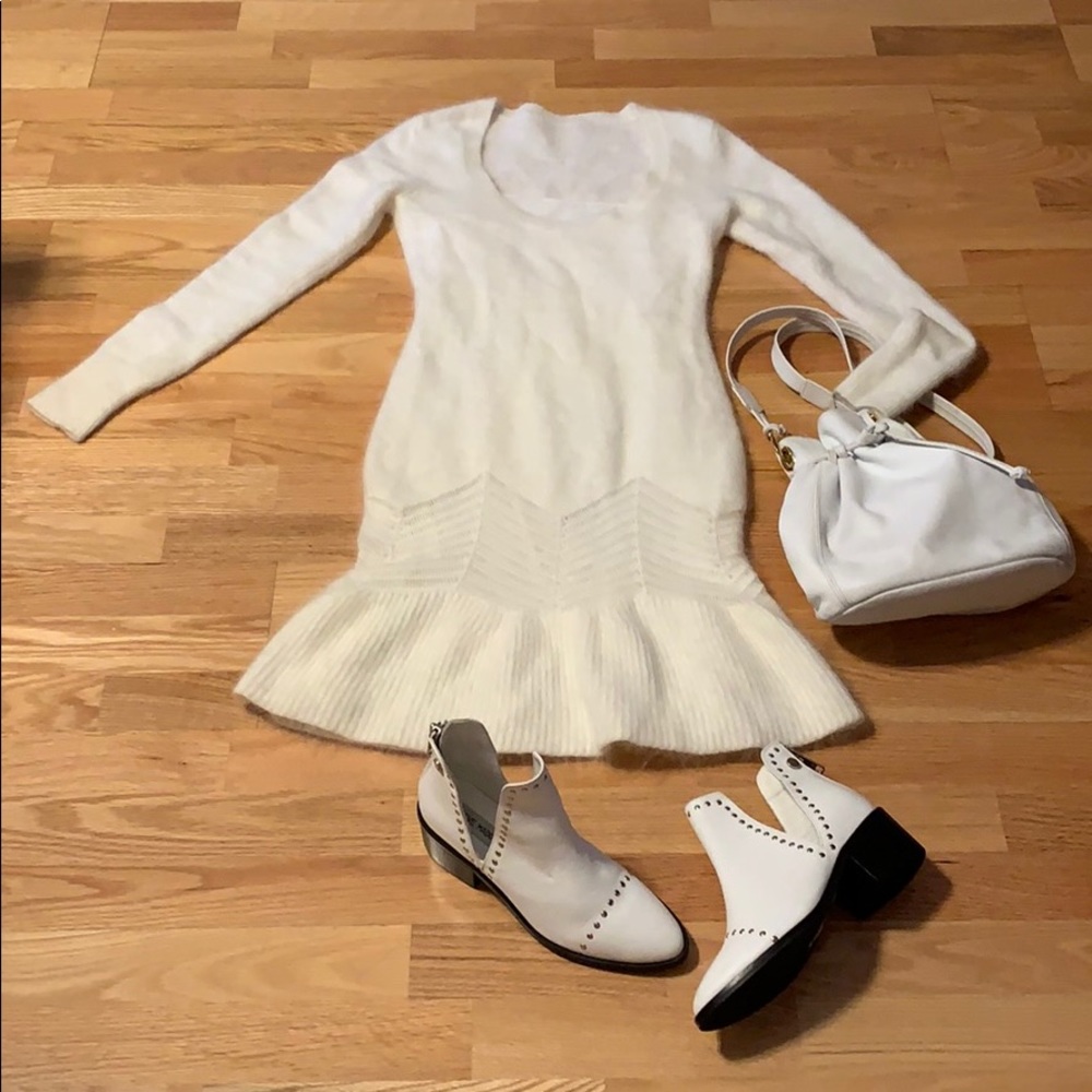 🐇 Angora wool knit dress Elizabeth&James